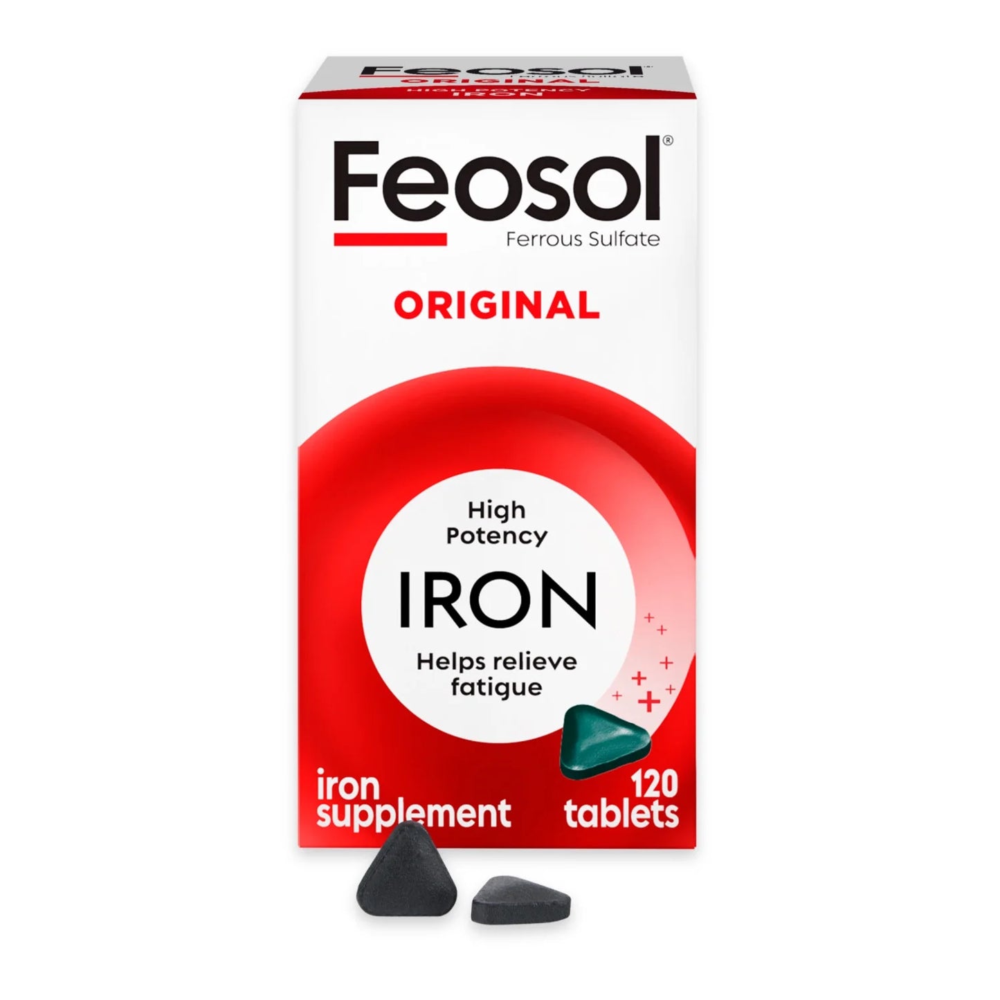 Original Iron Supplement, Non-Heme, 325Mg Ferrous Sulfate, 120 Tablets