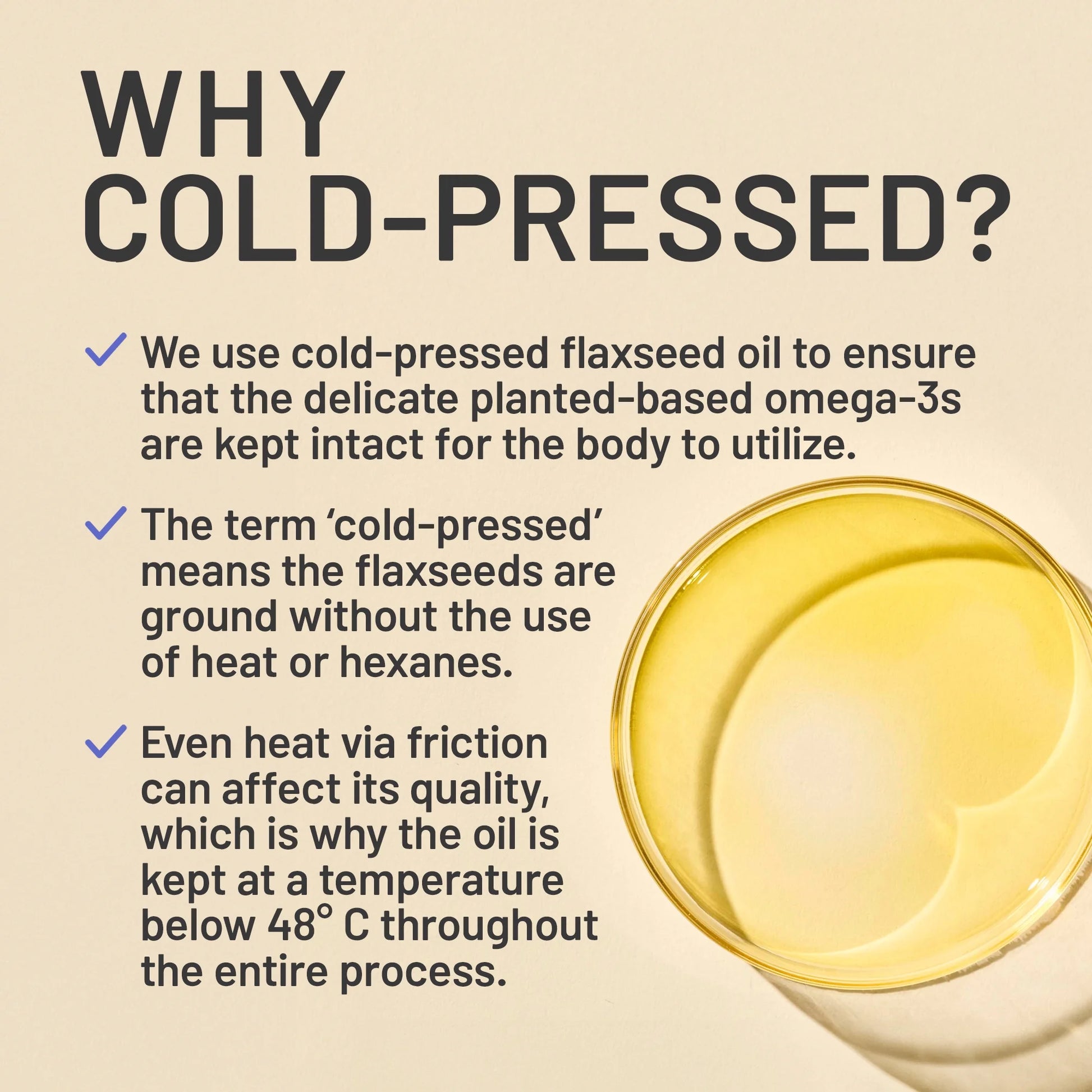 Flaxseed Oil 1200Mg - Organic, Cold Pressed - 30 Softgels[30-Day Supply]