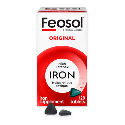 Original Iron Supplement, Non-Heme, 325Mg Ferrous Sulfate, 120 Tablets